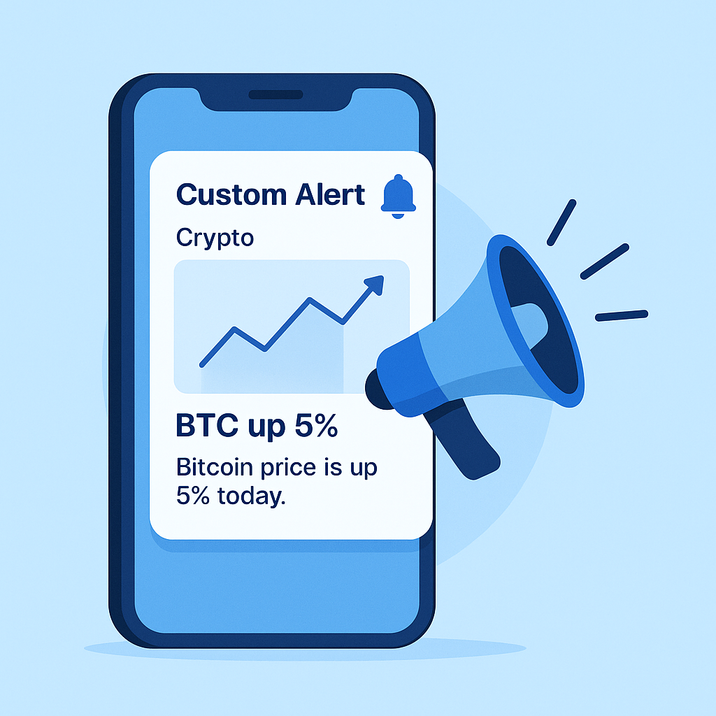 Custom alert visual